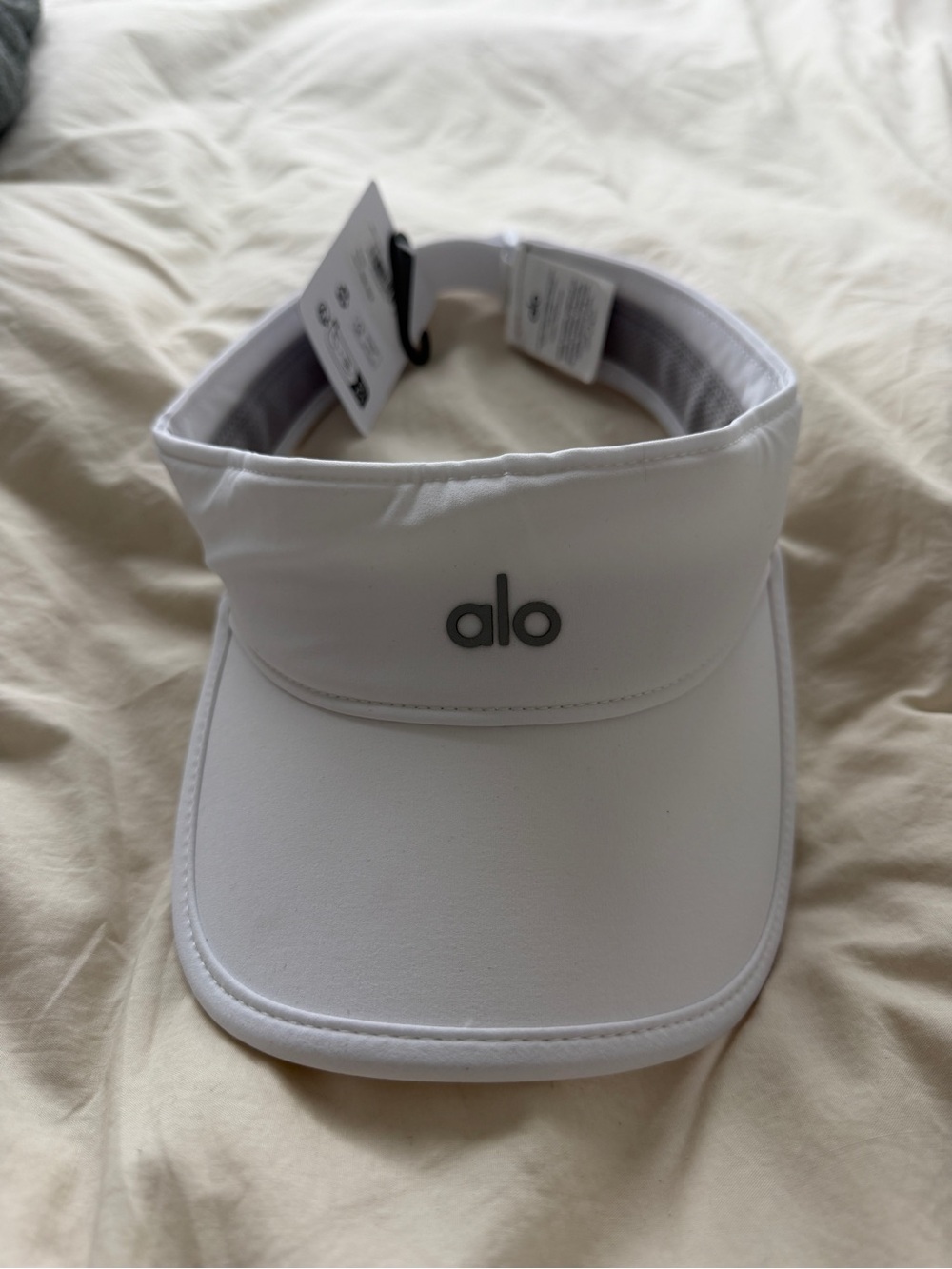 ALO Yoga white  Athletic Visor